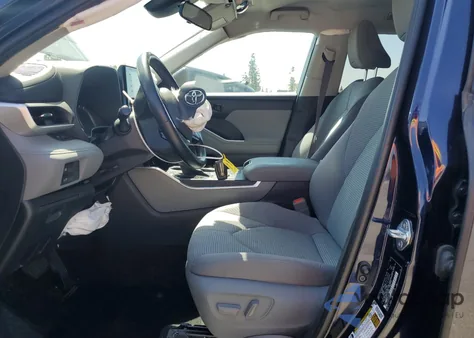 2021 Toyota Highlander Hybrid Le from USA, damaged, VIN 5TDZARAH3MS507507